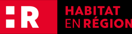 Habitat en région logo